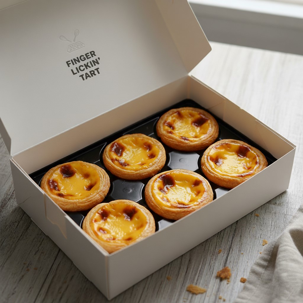 Mini egg tart box